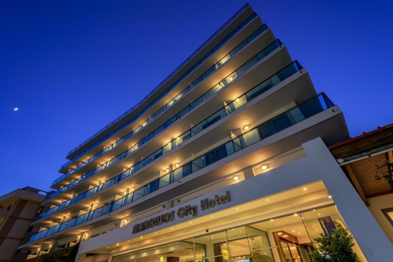 Manousos City Hotel Rhodes City Exterior foto